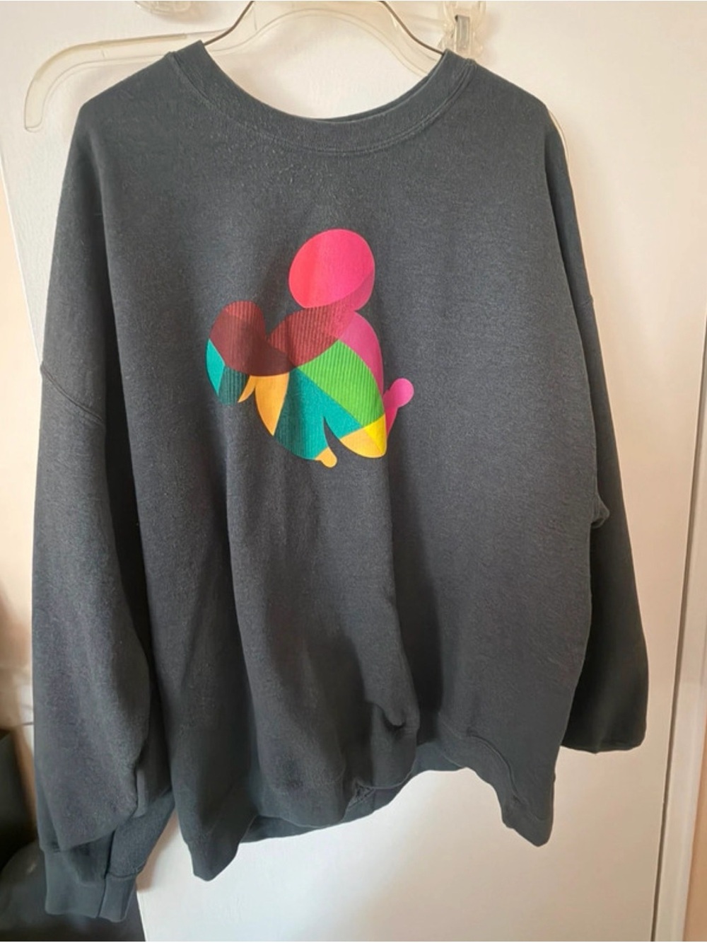 DisneyMickey Mouse Dark Gray Crewneck Sweater